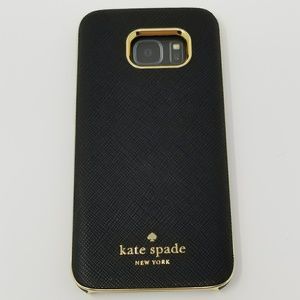 Kate Spade Wrap Saffiano Black Case for Galaxy S7